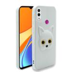 Sonty Honor Play White Faux Leather Shock Proof Mobile Back Cover