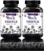Naturewell Milk Thistle For Liver Support And Liver Detox For Men And Women, 60 Capsules Each (Pack Of 2)