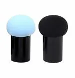 SUNISA Mushroom Head Beauty Blender Soft Powder Puff For Makeup,Foundation Multicolor Bledner (Pack of 2)