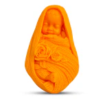SCIIAN Baby Soap | Baby Soap for Kids | Kids Toys Soap 120g | Baby Soaps for Bath | Kids Soap | Natural Bathing Soap | Baby Soap for Kids 2-5 Years | Handmade Soap | Kids Toys Bath Soaps Orange