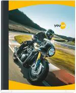 Youva Navneet| Tight Bind School Notebook for Student| Hard Bound| Regular Size| 15.5 cm x 18.8 cm| Single Line| 172 Pages| Pack of 12