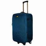 Skyline Brown Polyester Trolley Bag with Number Lock and 2 Wheel - Brown (S-859-24-BRN )