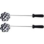 CooPany 2 Non Stick Rose Cookie Maker/Non Stick Achappam Maker/Achu Murukku Maker - Pack of 2
