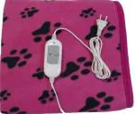 A-One Winter Care Printed Single Electric Blanket for Mild Winter (Polyester, Pink)