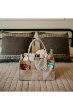 GREENSHEEP Felt Diaper Caddy Organiser Bag for Mother and Baby Wipes