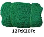 SPORTSDALE 2.5mm Cricket Batting Practice Net Regular Training Netting for Outdoor Backyard Ground Sports (2.5mm Thickness) (12FtX20Ft, Green)
