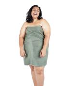 Doctor Towels Bamboo Terry Bath Towel Plus Size, Sage Green Pack of 1 (70x180 cm)