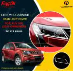 FALCON CAR HEAD LIGHT COVER CHROME FOR XUV 500 2011 ONWARDS