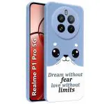 Fashionury Realme P1 Pro 5G Back Cover | Glossy Soft Silicon Flexible | Camera Bump Protection | All Side Shock Proof Silicon Designer Back Case Cover for Realme P1 Pro 5G -MB339