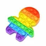 Kids Mandi Pop It Bubble Fidget Toy, Stress Relief and Anti-Anxiety Tools Sensory Toy for Kids and Adults