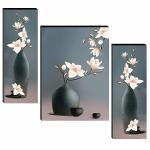 Arinjay Modern Art Flower Design Wall Painting for living room , hotel 12X18 inch