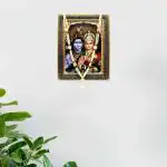 pujaNpujari Pearl Beads Mala Garland for God Idols and Photo Frames