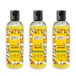 Globus Naturals Haldi Chandan Body Wash, Enriched with Enriched with Milk and Honey, Suitable for all skin types, 100 ml, Set of 3