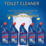 BLISS & BLUSH Toilet Cleaner blue 2500ml Plant Based, Eco-Friendly And Safe | No Bleach, No Acid Fumes, No Toxic Chemicals | Natural Germ Protection