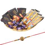 SurpriseForU Barone Chocolate Gift, Peacock Rakhi Gift