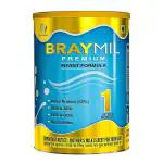 BRAYMIL PREMIUM 1 INFANT FORMULA MILK POWDER -STAGE 1-400g ( 0 to 6 months)