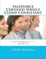 Computer Book Shop Salesforce Certified Service Cloud Consultant Exam Preparation Class Steve Wasula Paperback 230 Pages