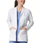 Avneel - A Comfortable Uniform Women's Wrinkle Resistant Poly Cotton Full Sleeves Lab Coat