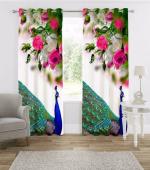 Dc Decastle 216 cm (7ft) Door Curtain (BTMSQSHF050NSQ, Pack of 2)