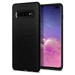 Spigen Matte Black TPU Liquid Air Back Cover Case For Samsung Galaxy S10 Plus