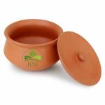 KSI Earthenware Desi Indian Clay Curd Pot 700 ML