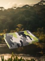 REGENCY EXPORTS PVT.LTD Savannah Bath Towel 100% Cotton 525 GSM Set of 1 Fauna Green