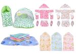 Kwitchy New Born Baby Daily Needs Items Gift Combo Essential Bedding & Clothing Set (0-6 Months)
