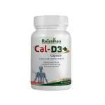 RAJASTHAN AUSHDHALAYA Cal-D3+ Capsule | Calcium Supplement | Highly absorbed | Essential for Strong & Healthy bones - 30 Capsules