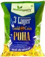 Himalayan's FOOD 3 layer gold coin POHA 800 GM