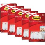 3M Command 17066 White Plastic Swivel Hook - Pack Of 5