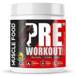 Dr. Morepen Muscle Food Pre Workout, Fruit Punch Flavour - 250g