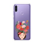 Emble Designer Clear Tranperant Silicone Case For Samsung Galaxy M21 2021 Edition-Design A19 ( TPU | Soft , Samsung Galaxy M21 2021 Edition| Multicolor )