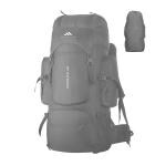 MOUNTILE HIKEMATE 60L Travel Backpack with Water Proof Rain Cover, Shoe Compartment - Camping Hiking Rucksack Trekking Bag