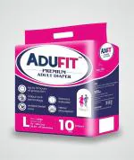 Adufit Premium Adult Diaper L 10pcs