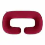 Dormyo Cozy: Maternity C-Shaped Body Maternity Pillow for Pregnant Women with 100% Velvet Stretch Detachable Zipper Pillow Cover- 2.5Kg Red