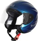 Noax Kawach Isi Half Stylish Motorbike Helmet (Blue)