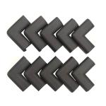 BabySafeHouse Furniture Corner Guard for Baby Safety, Pre-Taped Corner Protectors -Black (Pack of 10)