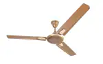 MARC Bonita Ceiling Fan | 900 MM Ceiling Fan for Home | High Speed | Designer | Rust Proof Blades | Energy-Saving Technology | 48 inch | 2 Year Manufacturer Warranty | Pack Of 1, Birken Metallic Gold