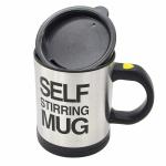 HEMIZA Self Stirring Coffee Mug Cup - Funny Electric Stainless Steel Automatic Self Mixing & Spinning Home Office Travel Mixer Cup Christmas Birthday Gift Ideal for Men Women Kids( Multi-Color )