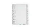 Eslee File Divider | Subject Divider / Separator Set | Best for A4 Size Ring Binders | Tab of 1 to 12 | White - Pack of 2 (EO13112 White)