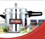 Kaviraj Friendly Aluminium Pressure Cooker 5 L
