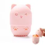 Maycreate Pink Silicone Beauty Blender Sponge Holder Cute Makeup Organizer Portable Travel Storage Case - Azwb2-15Nfx7S