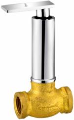 AMATRA Alpha Concealed Stop Cock For Bathroom and Kitchen Chrome Finish Stop Cock Faucet (Wall Mount Installation Type)