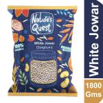 Nature's Quest White jowar 1800Gms | Sorghum whole