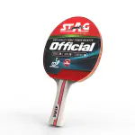 Stag Iconic Official Table Tennis Racquet 6Ply Plywood Blade for Durability and Consistency Speed Spin and Control