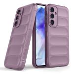 Casotec Back Cover for Samsung Galaxy A55 5G | Full Camera Protection | Liquid Silicon Case | Flexible Bumper Case for Samsung Galaxy A55 5G (Purple)