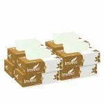 IMVELO GREEN YOUR HYGIENE 2-Ply Tissue Papers Box | Pack of 8 Tissue Boxes | 100 Pulls Each | Ultra Soft & OBA Free Napkins | 100% Natural & Eco Friendly | Facial Tissue | Car Tissue Box | Perfect for Indoor & Outdoor