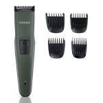 TORIMA ATB-143 USB charging corded & cordless Beard Trimmer with Fast Charge : 4 Attachments, 60 Min Run Time (Green)