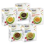 Tit-Bit Combo Of Sweet Corn Soup, Hot N Sour Soup Schezwan Fried Rice Masala Mix, Paneer Chilly Masala Mix, Hakka Noodles Masala Mix, Pack Of 5 - 250 G (Pack Of 5)