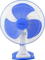 Candes Desker Energy Saving 3 Blade Table Fan 400 mm 80 Watts - Blue